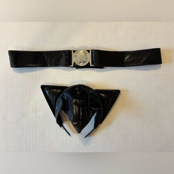 Feline Cat Femme Fatal black 3-pc women’s Halloween costume size large - Picture 9 of 10